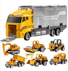 lot 231 image: Temi Construction Trucks Toddler Toys $32.99 Retail - Brand New