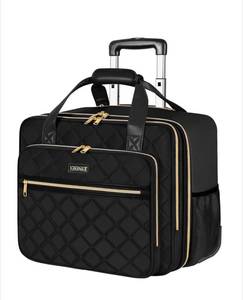 lot 248 image: Rolling Laptop Bag 17.3 Bag with Wheels for Travel $78.99 Retail - Brand New