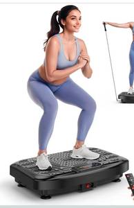 lot 268 image: Vibration Plate Exercise Machine Adjustable Speeds for Fitness $119.99 Retail - Brand New