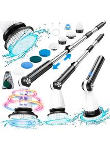 lot 319 image: Electric Cleaning Spin Brush Power Floor Scrubber $39.99 Retail - Brand New