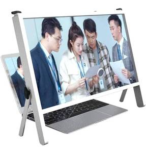 lot 334 image: 21 Screen magnifier for Laptop or Computer Screen $59.99 Retail - Brand New