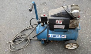 lot 365 image: 3HP Eagle Air Compressor