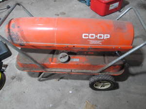 lot 14 image: Kerosene Torpedo Heater