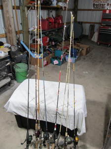 lot 117 image: Fishing Rods and Reels