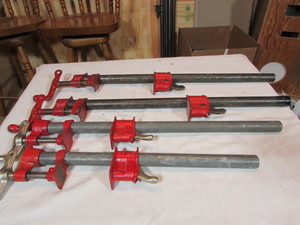 lot 157 image: Pipe Clamps