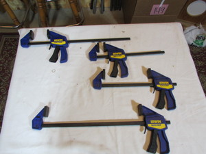lot 158 image: Irwin Quick Grips