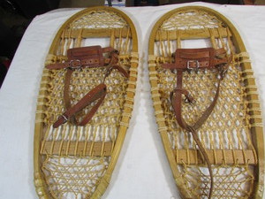 lot 187 image: Vintage Snow Shoes