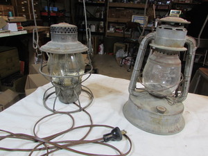 lot 205 image: Vintage Lamps