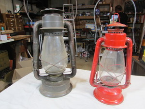 lot 207 image: Vintage Lamps