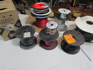 lot 227 image: Reels of Wire