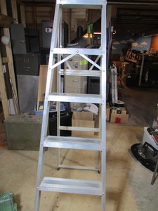 lot 245 image: Aluminum Ladder