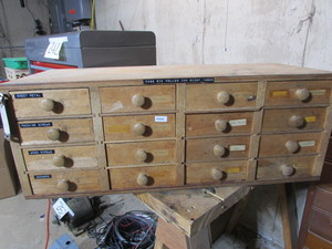 lot 257 image: Drawer Storage Unit