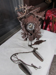 lot 277 image: Vintage Cuckoo Clock