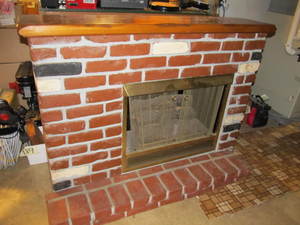 lot 317 image: Vintage Electric Fireplace