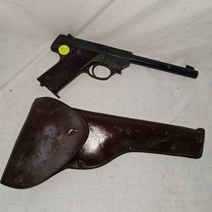 lot 23 image: High Standard Model GB, 22 Pistol, with holster