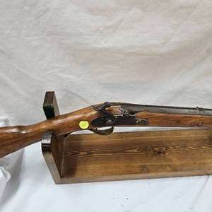 lot 28 image: Muzzleloader Hawken Style, 54 Cal, Octagon Patina Barrel