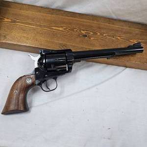 lot 30 image: Ruger Black Hawk, 30 Cal Carbine, As New, Early Production