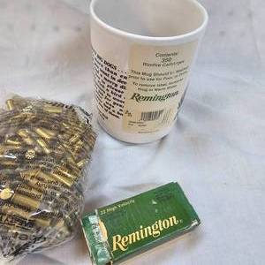 lot 70 image: Remington Coffee Cups w350 Rds 22 LR Pkg