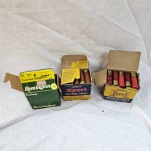 lot 72 image: 16ga Shells-6 Boxes(2 Full, 4 Partial)