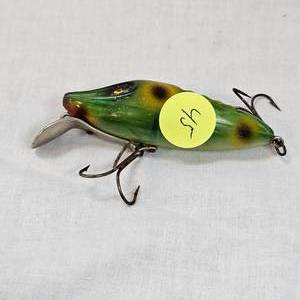 lot 45 image: Original Heddon Dowagiac Minnow in a Box, Heddon River Runt