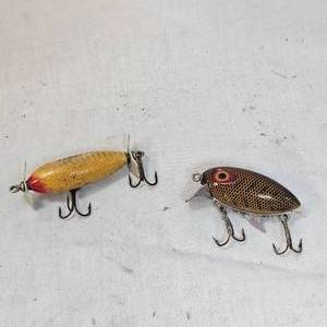 lot 140 image: Vintage Clark Water Scout 1970s, Heddon Tiny Torpedo