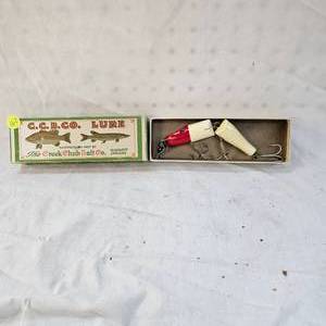 lot 162 image: Creek Chub Jointed Spook Pikie, As New wbox #5502