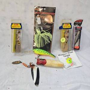 lot 166 image: Lot Includes Storm Hot n Tots, Bassareno Rapala and Misc