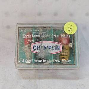 lot 174 image: Rare Champlin Heddon Lures 3 Pack Advertising Giveaway