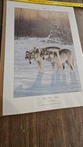 lot 323 image: Winter Silence, Thomas Moen, MN DU 1998 Sponser Print of the Year 49536000