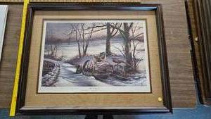 lot 319 image: Rusty Refuge III, Terry Redlin, Pencil Signed, 205960