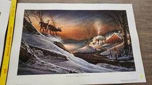 lot 288 image: Deer Crossing, Terry Redlin, 265960, Pencil Signed