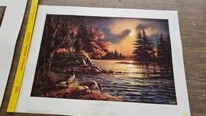 lot 286 image: Afternoon Glow, Terry Relin, Pencil Signed, 205960