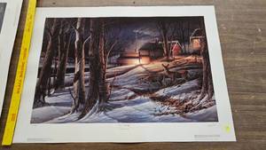 lot 279 image: Night Mapling, 205960, Terry Redlin, Pencil Signed