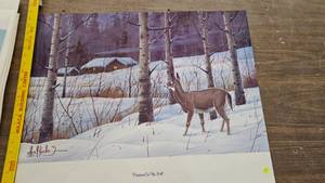 lot 273 image: Les Kouba, Christmas Eve Up North