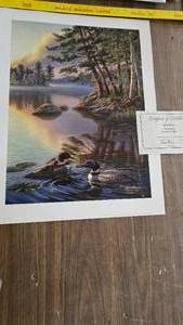 lot 270 image: Gaviidae, James Meger, Certificate of Authenticity,511250