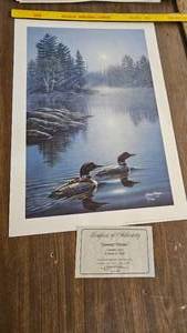 lot 267 image: Summer Dreams, Certificate of Authenticity, James Meger 1411500