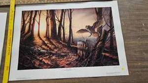 lot 311 image: Silent Flight, 205960, Terry Redlin, Pencil Sign