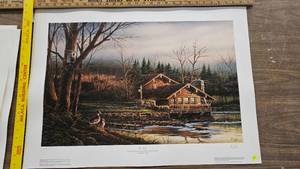 lot 308 image: Spring (3rd of Changing Seasons Series) Terry Redlin, Pencil Signed, 205960