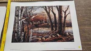 lot 304 image: Reverside Pond, 205960. Pencil Signed, Terry Redlin