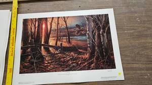 lot 303 image: Sunlit Trail, Terry Redlin, 205960, Pencil Signed