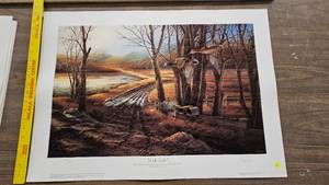 lot 301 image: Rural Route, Terry Redlin, 205960, Pencil Signed
