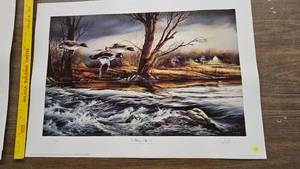 lot 293 image: Rushing Rapids, 307960, Pencil Signed, Terry Redlin