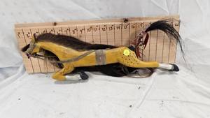 lot 238 image: Horse DanceCermonial  Stick in Native American Plains Indian Style