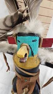 lot 242 image: Hopi-Eagle Dancer Kachina , dated 1920s, CA