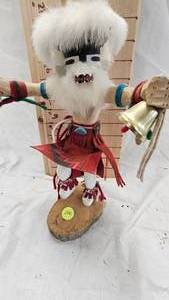 lot 244 image: Pine Ridge Lakota-Deer Kachina by Eagle Wolf