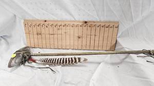 lot 234 image: Ceremonial Native American Stone Head Tomahawk
