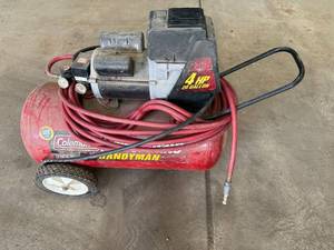 Coleman Powermate Handyman 4 HP 20 Gallon Air Compressor with Hose