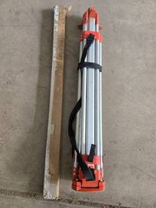 lot 68 image: David White Model 9050 Aluminum Tripod with Strap