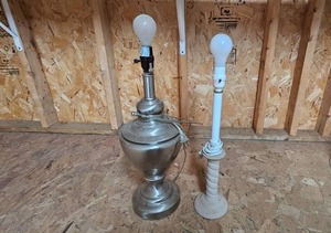 lot 182 image: Set of Table Lamp Bases Assorted Styles