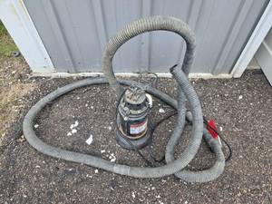lot 282 image: Ace 13 HP Submersible Sump Pump with Hose and Float Switch